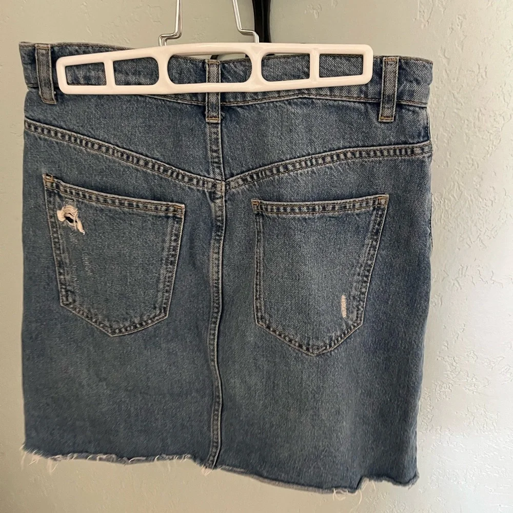 FREE PEOPLE • We the Free Mini Jean skirt